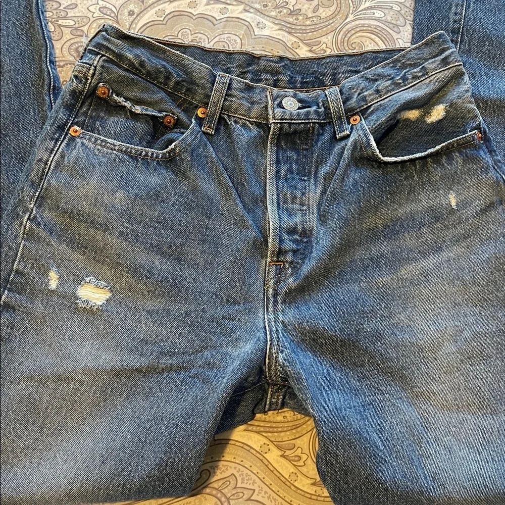Levi's Classic Blue Denim Jeans